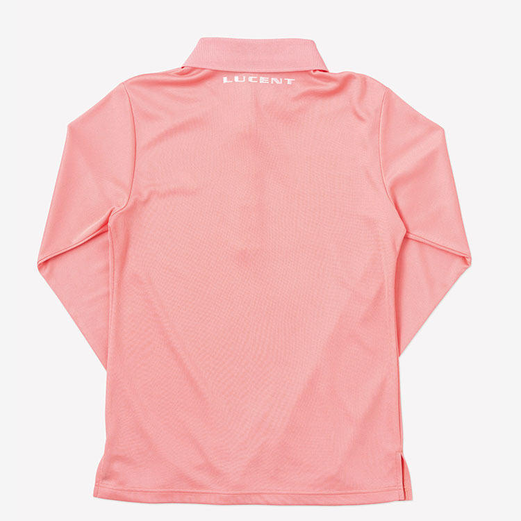 ロロピアーナ　ポロシャツ　ピンク　XL Ladies 長袖ポロシャツ XLP492 | ルーセント(LUCENT)