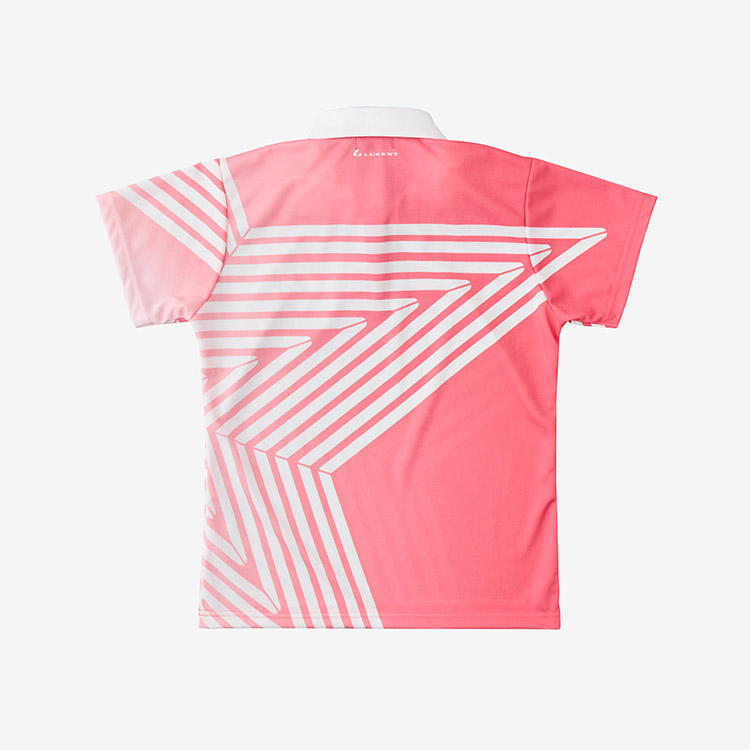 1812円 公式ショップ Lucent ルーセント LUCENT_ゲームシャツ_W_PI XLH2311 色 : ピンク サイズ XO