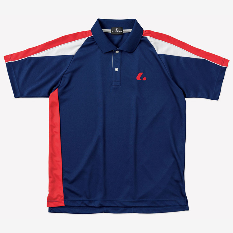 ルーセント　ゲームシャツ LUCENT LUCENT(ルーセント) Uni ゲームシャツ ネイビー テニス