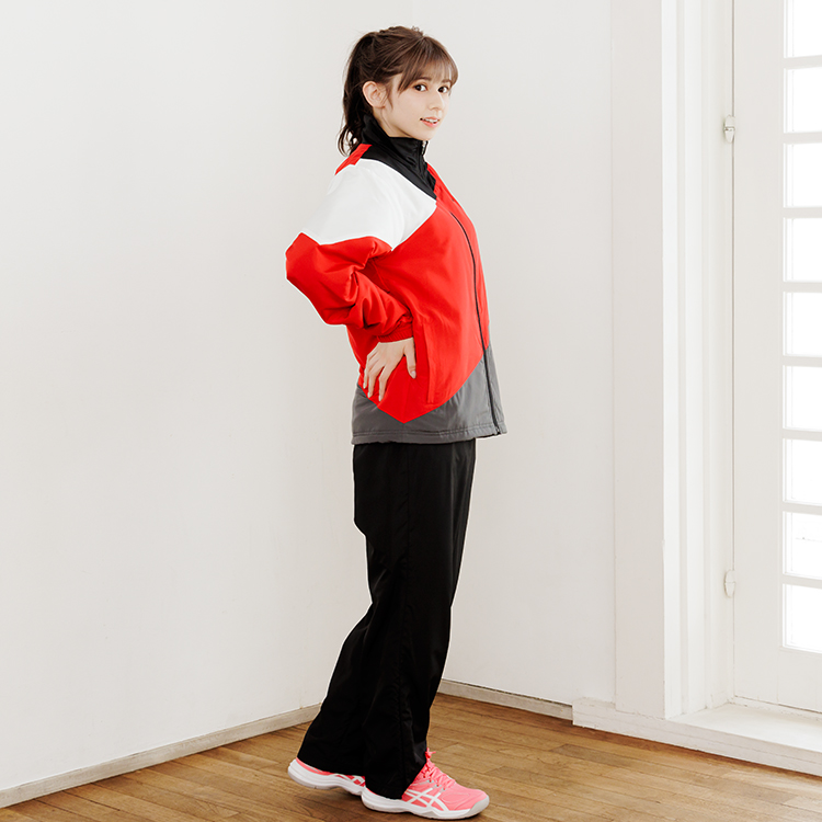 T1 Membership ホワイト/レッド ジャケット1 サイズ(~M, L) Uni サーマルジャケット XLW495 | ルーセント(LUCENT)