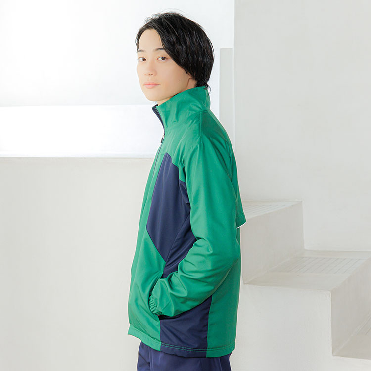 XLW3185 グリーン×ネイビー