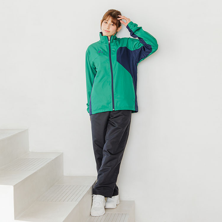 XLW3185 グリーン×ネイビー