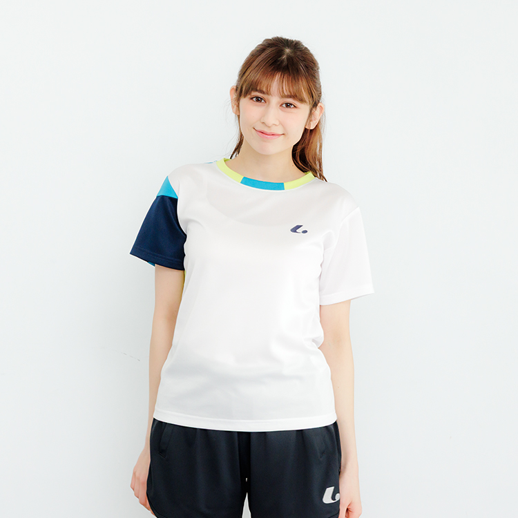 Ladies ゲームシャツ（襟なし） XLH261 | ルーセント(LUCENT)