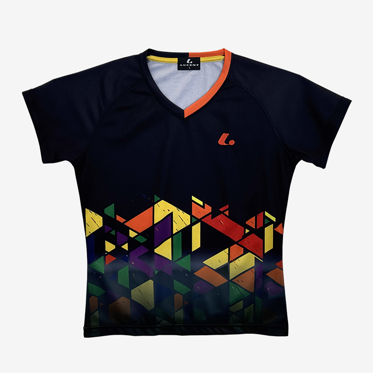 Ladies ゲームシャツ（襟なし） XLH262 | ルーセント(LUCENT)