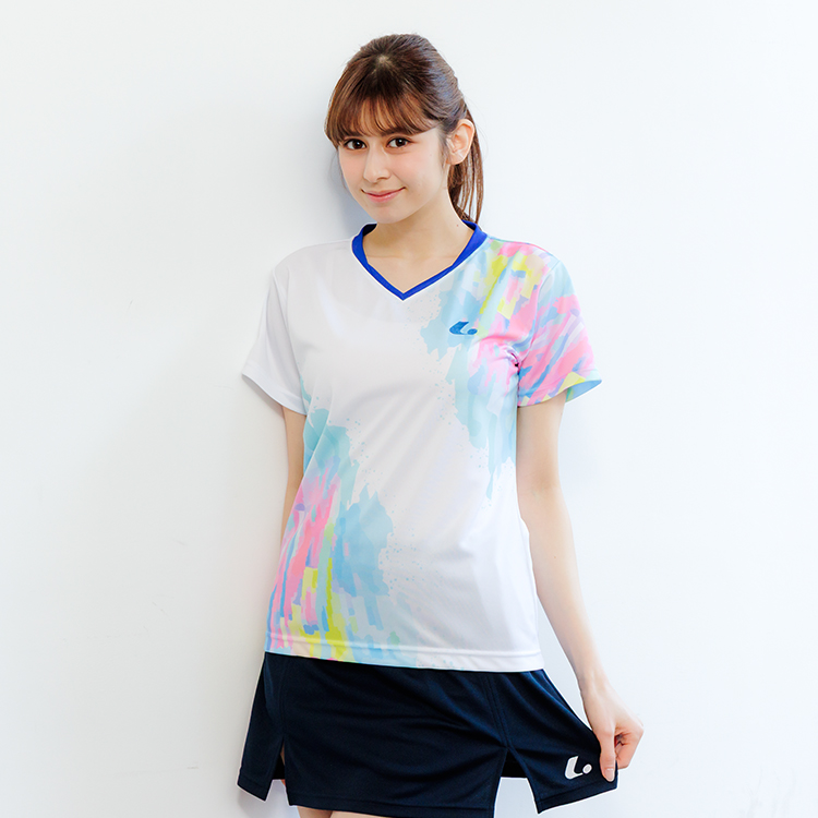 ハリー L3、XL1、M2 ゲームシャツRN3267 ブルー Uni ゲームシャツ〔襟なし〕(ブルー) XLH3447 - LUCENT WEB STORE