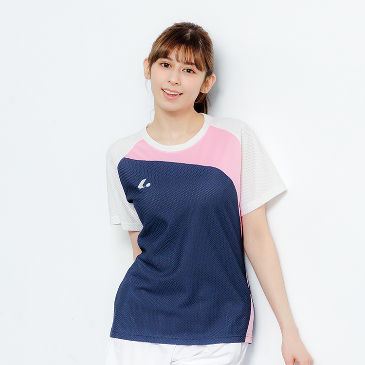 Ladies ゲームシャツ（襟なし） XLH266 | ルーセント(LUCENT)