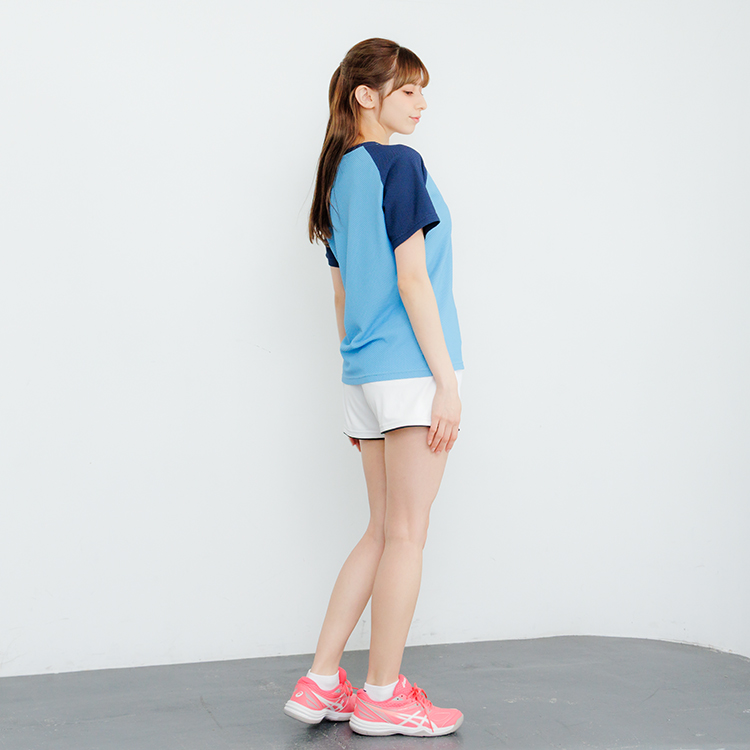 Ladies ゲームシャツ（襟なし） XLH266 | ルーセント(LUCENT)